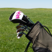Orchid Golfheadcover (Insitu)