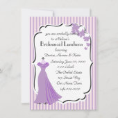 Orchid Gown Bridesmaid Kaart (Voorkant)