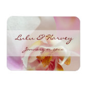 Orchid Heart Magneet (Horizontaal)