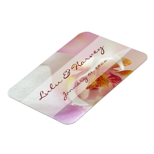 Orchid Heart Magneet (Linkerzijde)