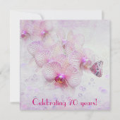 Orchid Invitation Kaart (Voorkant)