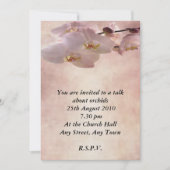 Orchid Invitation Kaart (Voorkant)