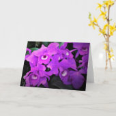 Orchid, kaart (Gele Bloem)