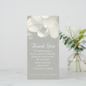 Orchid Kaki Sympathie Bedankt voor je foto-kaart 6 (Staand voorkant)