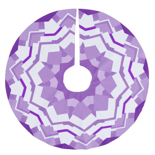 Orchid Kaleidoscope Kerstboom Rok (Voorkant)