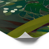 Orchid Kunst V06 Poster (Hoek)