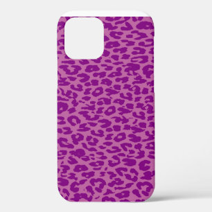 Orchid Leopard Print Skin Fur Case-Mate iPhone Case