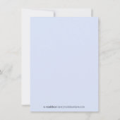 Orchid Let's Par-T-shirt Miniature Golf Birthday P Kaart (Achterkant)