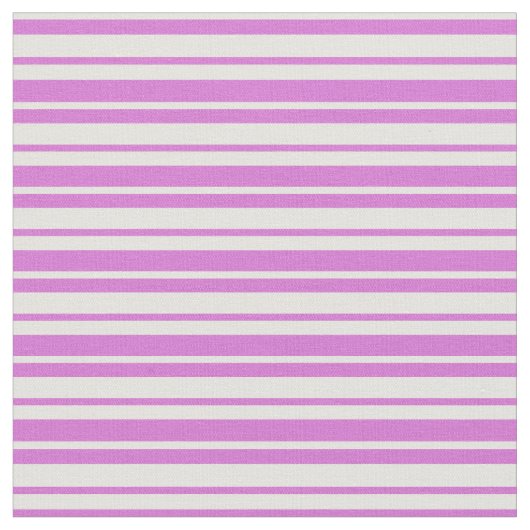 Orchid & Light Yellow Stripes Stof (Close Up)