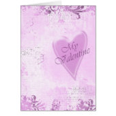 Orchid Love Letter SweeBaby Valentijn Card (Voorkant)