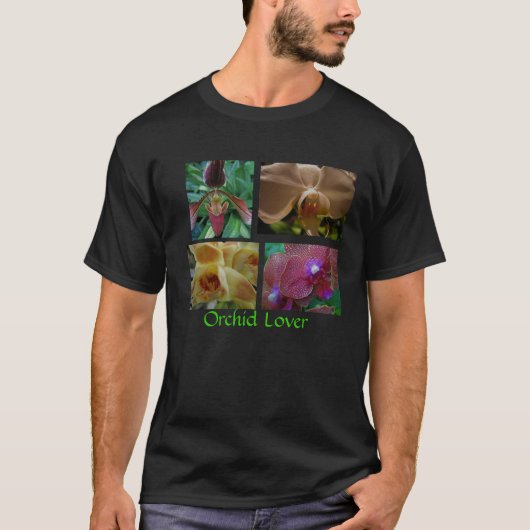 Orchid Lover T-shirt (Voorkant)