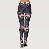 Orchid Luxury Pattern – Elegant Exotic Floral  Leggings (Achterkant)
