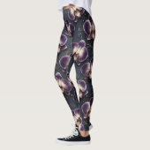 Orchid Luxury Pattern – Elegant Exotic Floral  Leggings (Links)