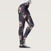 Orchid Luxury Pattern – Elegant Exotic Floral  Leggings (Rechts)