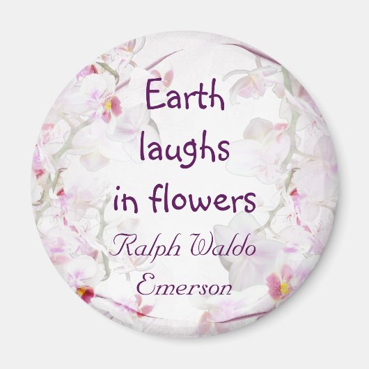 Orchid magnet (Voorkant)