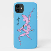 Orchid mantis cartoon illustratie Case-Mate iPhone case (Achterkant)