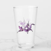 Orchid mantis cartoon illustratie glas (Voorkant)