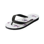 Orchid mantis cartoon illustratie kinder teenslippers (Schuin)