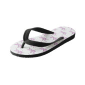 Orchid mantis cartoon illustratie kinder teenslippers (Schuin)