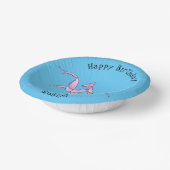 Orchid mantis cartoon illustratie papieren kommen (Gebogen)