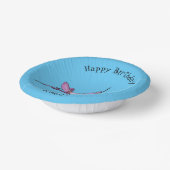 Orchid mantis cartoon illustratie papieren kommen (Gebogen)