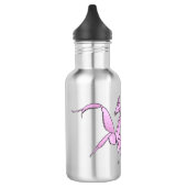 Orchid mantis cartoon illustratie waterfles  (Links)