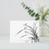 Orchid Nobility Briefkaart (Staand voorkant)