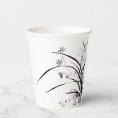 Orchid Nobility Papieren Bekers (Voorkant)