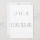 Orchid Paars Wedding Save the Date Invitations (Achterkant)