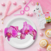Orchid Papieren Bordje (Feest)