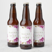 Orchid Paradise, Floral Bier Etiket (Flessen)