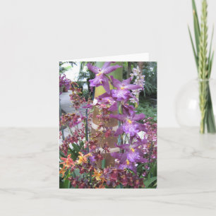 Orchid Path Note Card Kaart