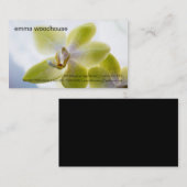 Orchid ・ Persoonlijk Visitekaartje (Voorkant / Achterkant)