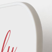 Orchid Pickleball Paddle (Links Detail)