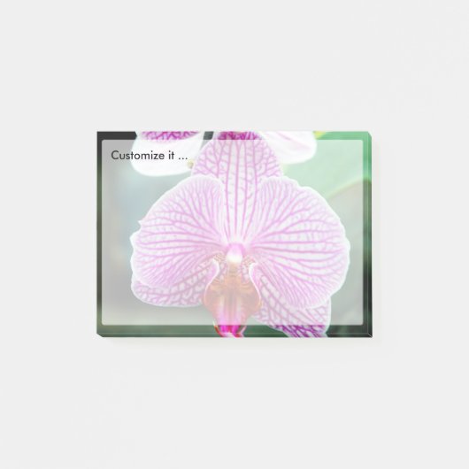 Orchid Pink Asian Flower Post-it® Notes (Voorkant)