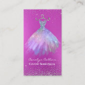 Orchid Pink Opulent Seamstress Visitekaartje (Voorkant)