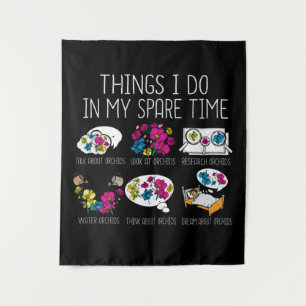 Orchid Plant Lover Houseplant Florist Gardening Wandkleed