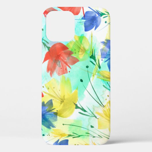 Orchid Poppy Peony Mode Boeket Case-Mate iPhone Case (Achterkant)