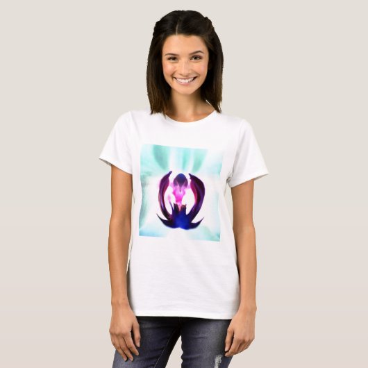 "Orchid Protection" Druk T-shirt af (Voorkant volledig)