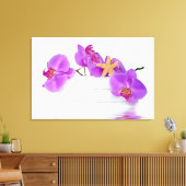 Orchid Reflection Canvas Afdruk (Insitu (Woonkamer))