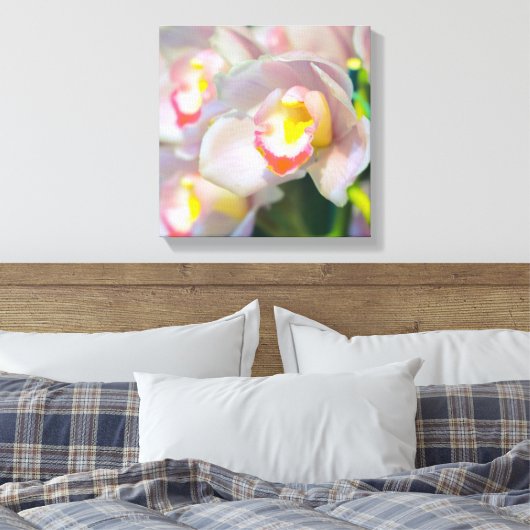 Orchid Restyle Canvas Afdruk (Insitu (Slaapkamer))