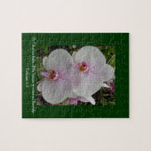 Orchid - Roze bloesem (Colossians 2:3) Legpuzzel (Horizontaal)