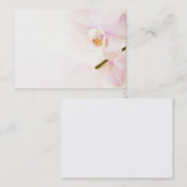 Orchid - Roze hoge - Zeer belangrijke ventilator - Visitekaartje (Voorkant / Achterkant)