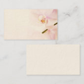 Orchid - Roze hoge - Zeer belangrijke ventilator - Visitekaartje (Voorkant / Achterkant)