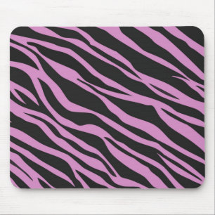 Orchid roze Zebra gestreept Muismat