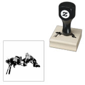 Orchid Rubberstempel (Gestempeld)