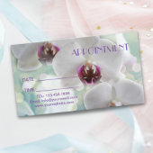 Orchid Salon SPA Massage Aromatherapie Afspraak Afsprakenkaartje