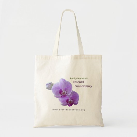Orchid Sanctuary Canvas tas (Voorkant)