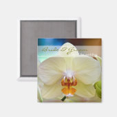 Orchid · Save the Date Magnet (Voorkant / Achterkant)