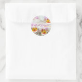 Orchid · Save the Date Sticker (Tas)
